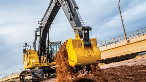 john deere excavators website